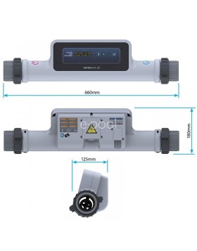 Θέρμανση πισίνας 18 kw της Astralpool