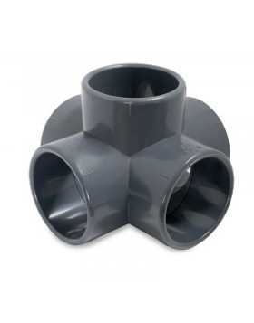 ΣΤΑΥΡΟΣ 5-ΕΞΟΔΩΝ (5V) PVC-U