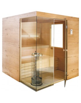 Σάουνα Rustic Chic Εσωτερικού Χώρου (6) Ατόμων