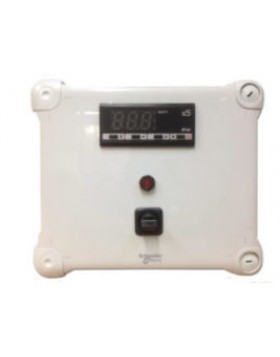 Πίνακας αυτοματισμού θέρμανσης για εναλλάκτη με ψηφιακό όργανο