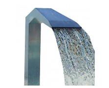 ΥΔΡΟΚΟΥΡΤΙΝΑ ΥΨΟΥΣ 1300 mm ΠΛΑΤΟΥΣ 400 mm AISI 316