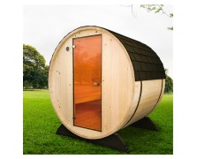 Σάουνα Βαρέλι Εξωτερικού Χώρου (4) Ατόμων